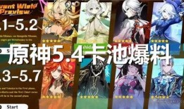 原神2.2卡池爆料最新,新角色与限定武器大揭秘！
